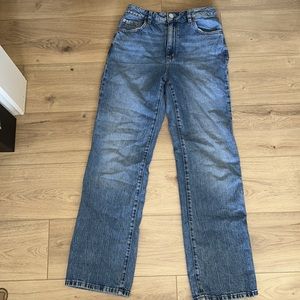 Garage wide leg straight jeans blue size: 03 / 26